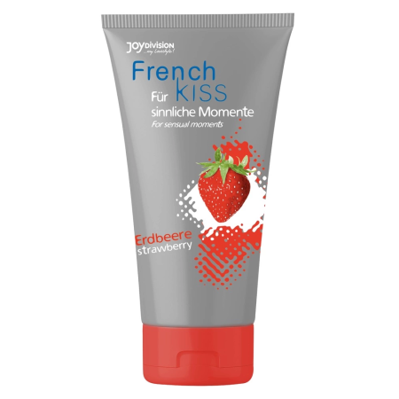 Frenchkiss Edible Gel Strawberry 75ml - Fruity Water-Based Formula