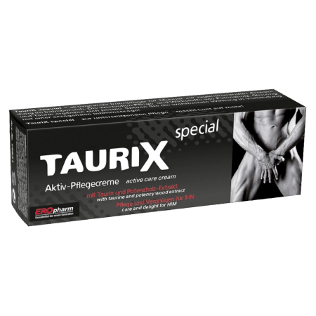 TauriX Extra Strong 40ml Intimate Care Cream for Men with Ginseng