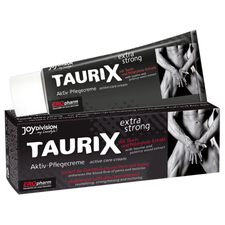 TauriX Extra Strong 40ml Intimate Care Cream for Men with Ginseng