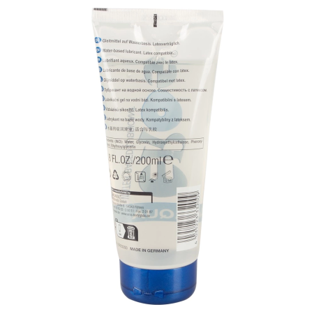 EROS Aqua Water-Based Lubricant 200ml - Dermatologically Tested Formula