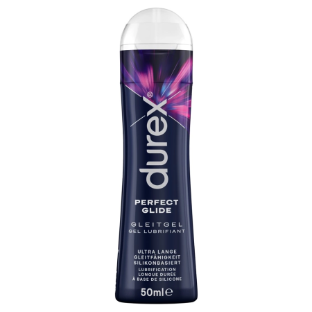 Durex Perfect Glide Silicone-Based Lubricant 50ml Long-Lasting Formula
