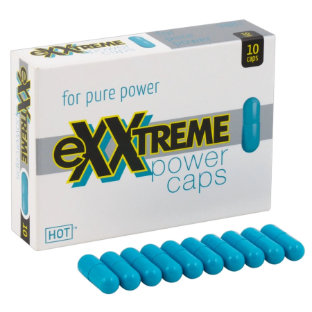 eXXtreme Power Caps 10 pcs - Dietary Supplement for Men, 1.16g Each