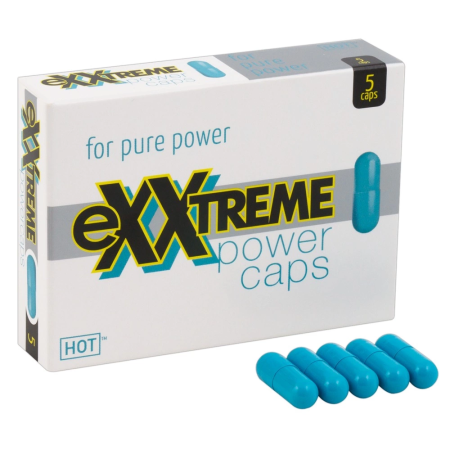 HOT eXXtreme Power Caps 5 pcs - Dietary Supplement for Men