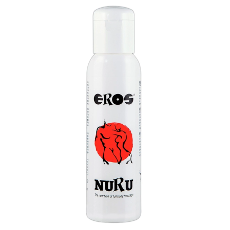 EROS Nuru Massage Gel 250 ml - Moisturizing Seaweed Formula, Clear