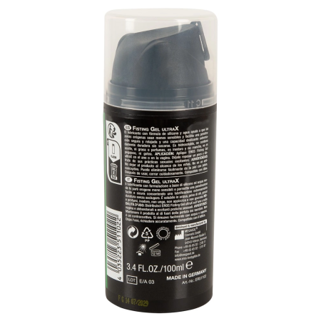 EROS UltraX Advanced Gel 100ml - Long-Lasting Silicone-Water Formula