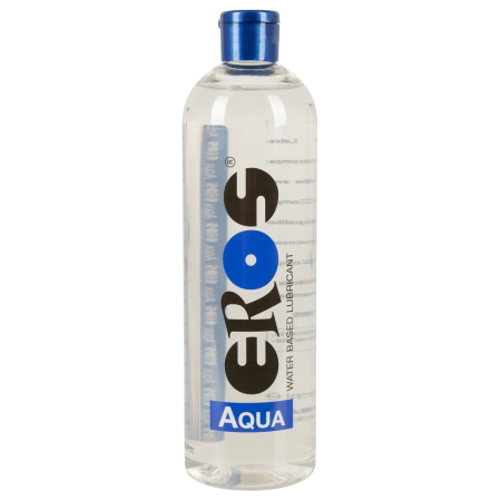 EROS Aqua Water-Based Lubricant 500ml - Neutral, Long-Lasting Formula