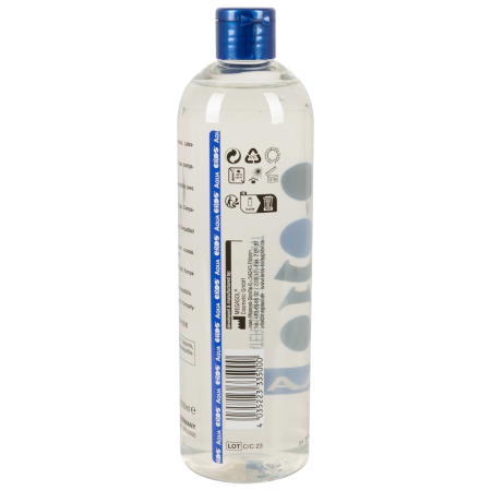 EROS Aqua Water-Based Lubricant 500ml - Neutral, Long-Lasting Formula