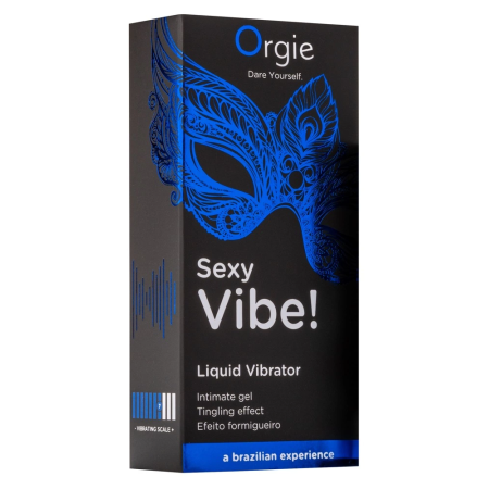 Orgie Liquid Vibrator 15 ml Stimulating Plant-Based Gel