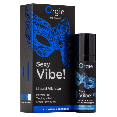 Orgie Liquid Vibrator 15 ml Stimulating Plant-Based Gel