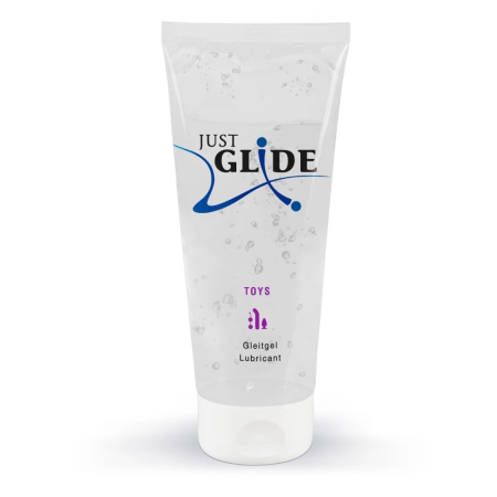 Just Glide Toy Lube 200ml - Water-Based Lubricant for Intimate Devices