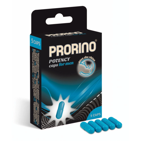 Prorino Potency Tablets 5pcs - Food Supplement for Men