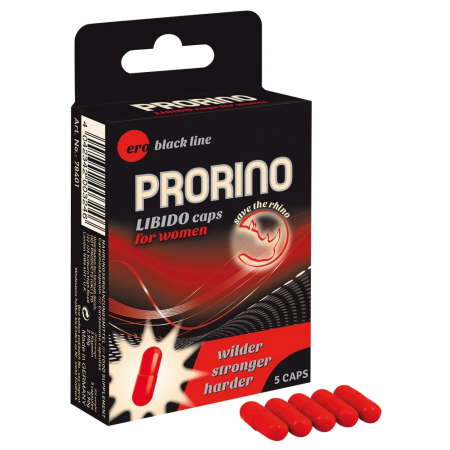 Prorino Libido Women Capsules 5pcs - Dietary Supplement for Women