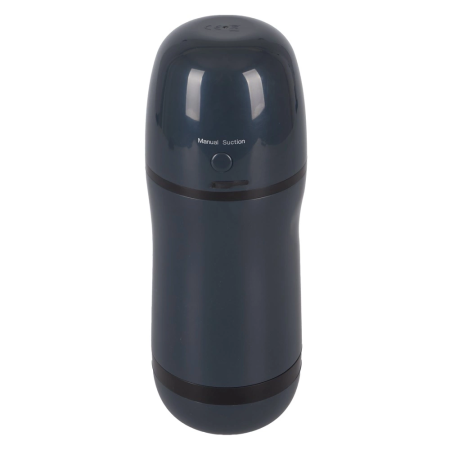 Rebel Intimate Device 2-in-1 Suction & Vibration, 21.8 cm, Black