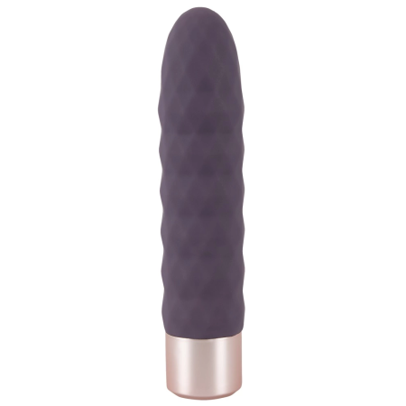 You2Toys Diamond Vibe Intimate Massager 10 Modes, Purple, 15 cm