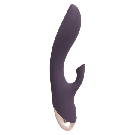 Javida Sucking Vibrator 12-Mode Dual-Action, Silicone, Waterproof 21.6cm