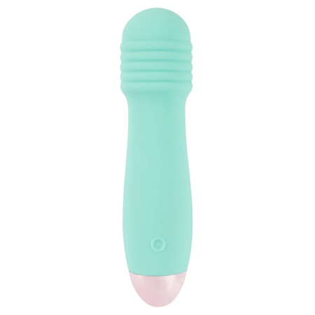 Cuties Mini Vibrator Green - Compact Waterproof Intimate Device 12.5 cm