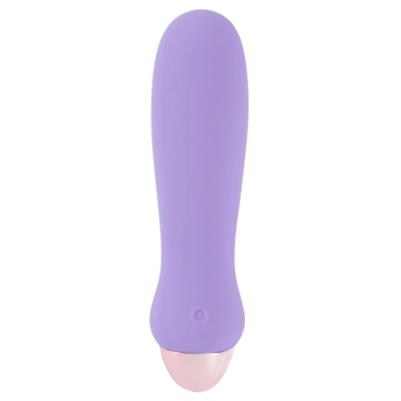 Cuties Mini Vibrator Purple - 7 Modes, Rechargeable, Waterproof