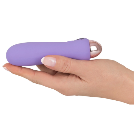 Cuties Mini Vibrator Purple - 7 Modes, Rechargeable, Waterproof