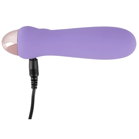 Cuties Mini Vibrator Purple - 7 Modes, Rechargeable, Waterproof