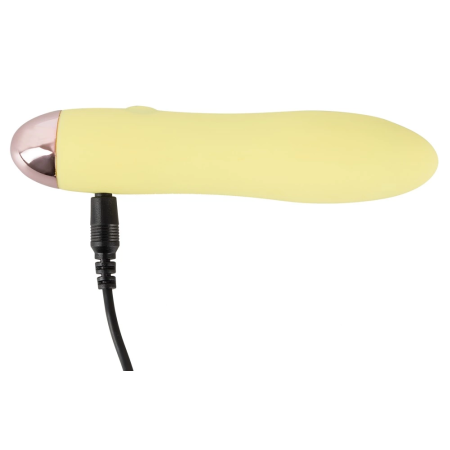 Cuties Mini Intimate Massager Yellow 7-Mode Waterproof 13.2 cm