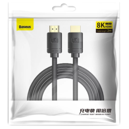 Baseus HDMI 2.1 High Definition Serija, 8K 60Hz, 3m