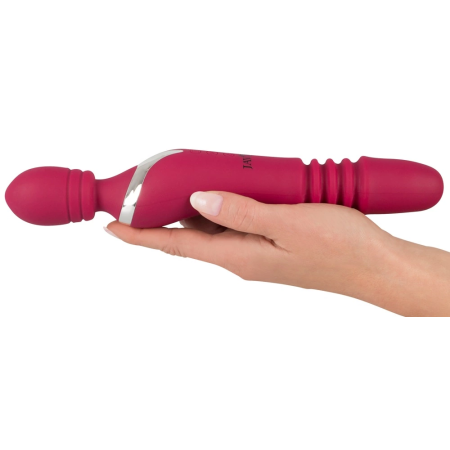 Javida Warming & Thrusting Massage Wand 27cm, 7 Modes, USB Rechargeable