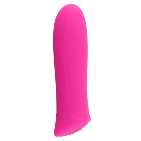 Sweet Smile Power Mini Vibrator 8.5cm Silicone Rechargeable Pink