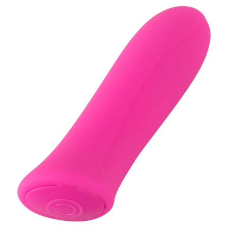 Sweet Smile Power Mini Vibrator 8.5cm Silicone Rechargeable Pink