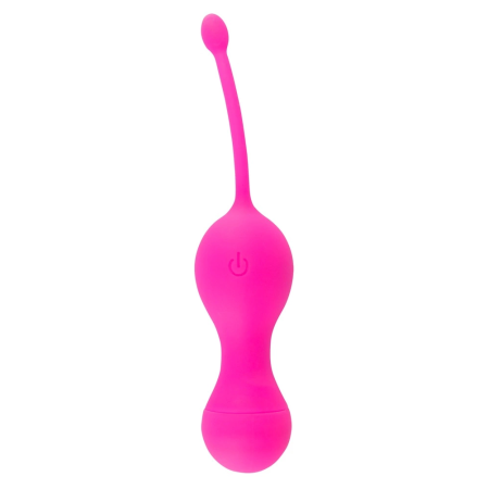 Sweet Smile RC Double Ball System Silicone Rechargeable Pink 16.4cm