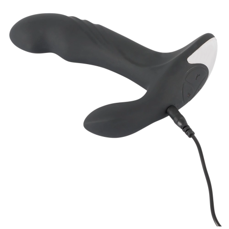 Rebel Intimate Machine Black 3-Function Prostate & Perineum Stimulator 16.6cm
