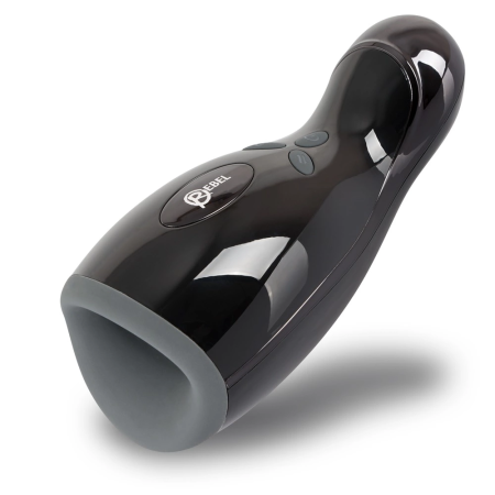 Rebel Intimate Machine 3-in-1 Black - Vibration, Warming & Motion, 20 cm