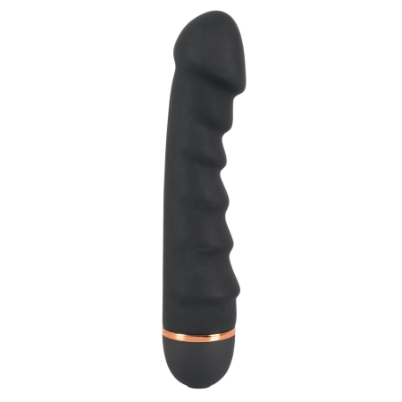 You2Toys Bendy Ripple Flexible Black Vibrator, 20 Modes, 16.5 cm