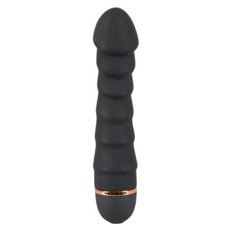 You2Toys Bendy Ripple Flexible Black Vibrator, 20 Modes, 16.5 cm