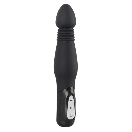 You2Toys Black Thrusting Anal Machine, 23.5 cm, 7 Modes, Silicone