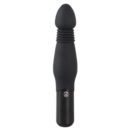 You2Toys Black Thrusting Anal Machine, 23.5 cm, 7 Modes, Silicone