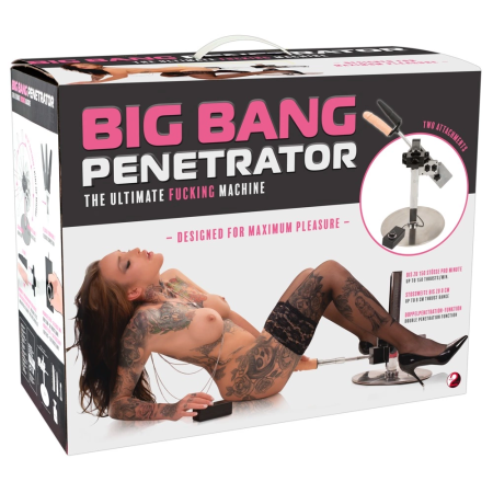 You2Toys Big Bang Intimate Machine Dual-Attachment Adjustable System