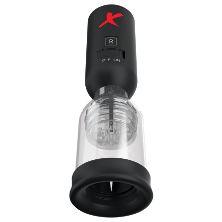 PDX Elite Tip Teazer Power Pump Intimate Suction Trainer Black 24.2cm