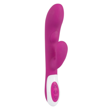 Javida Heating Vibe Intimate Massager with Dual Motors, Purple, 22 cm