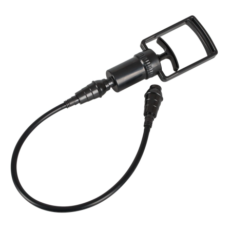 Bad Kitty Vibrating Nipple Cup Set with Hand Pump, Transparent, 5.7 cm