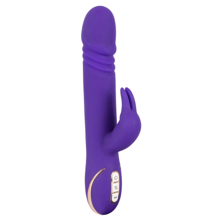 You2Toys Rabbit Skater Purple Silicone Intimate Machine 23cm Waterproof