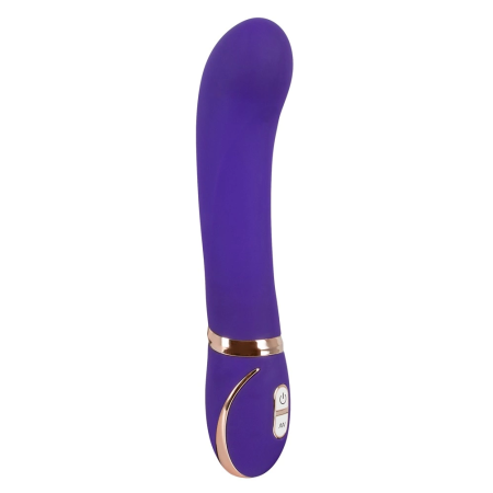 Front Row Rechargeable G-spot Device Purple 22 cm Ergonomic Silicone