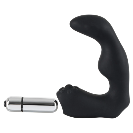 Rebel Intimate Wellness L-Shaped Massager Black 12 cm Silicone ABS