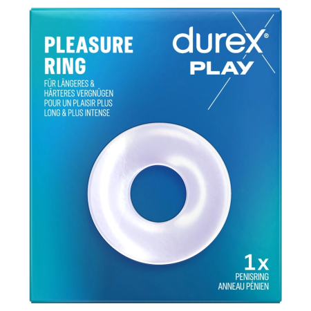 Durex Pleasure Ring Silicone Comfort System 4.2 cm Transparent