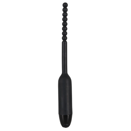 You2Toys Vibrating Dilator Black 19cm 7-Mode Silicone System
