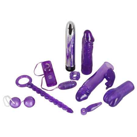 You2Toys Purple Intimate Set 9-Piece Multitexture Kit TPE/ABS