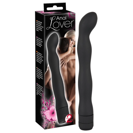 You2Toys Analogue Wave Black Vibrating Device 18cm ABS