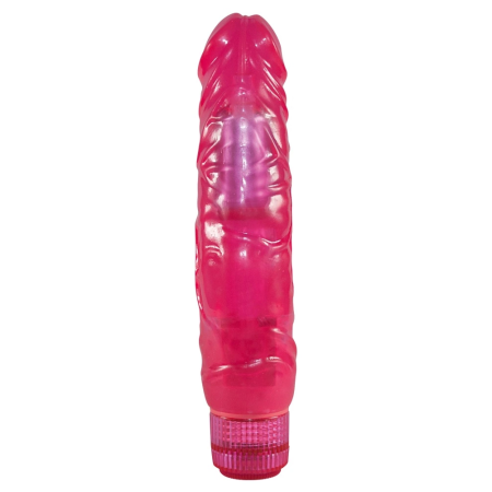 You2Toys Pink Love Large Intimate Massager 22cm Transparent Pink