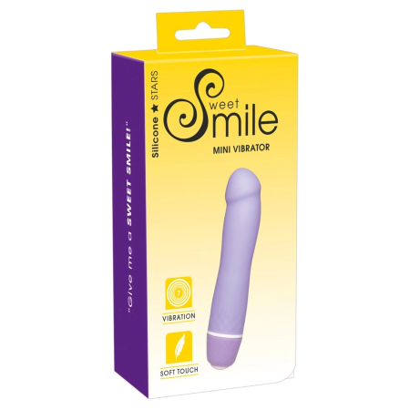 Sweet Smile Sweety Purple Intimate Vibrating Device 7 Modes 12.4 cm