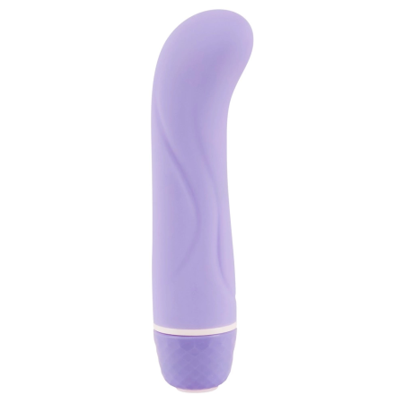 Sweet Smile Mini-G Compact Vibrator Purple Silicone 12.4cm
