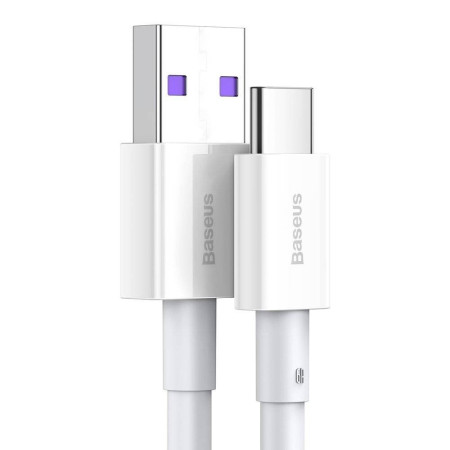 Baseus Superior USB Type-C kabelis 66W 1.0m baltas
